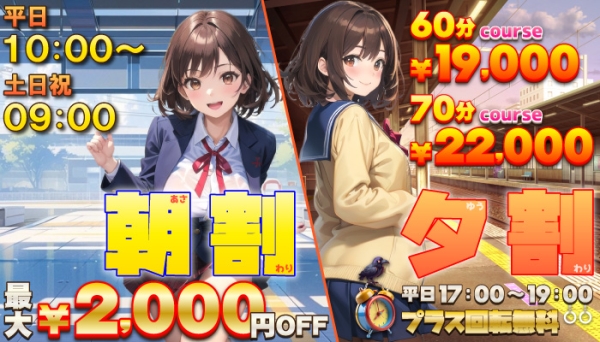 朝割＆夕割